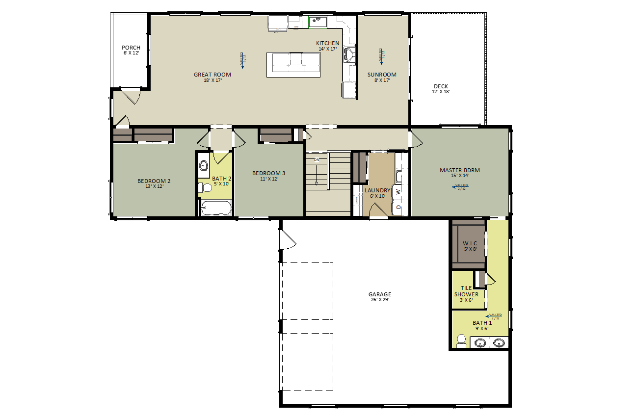 Fern First Floor Floor Plan